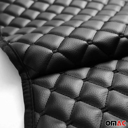 Schonbezug Sitzauflage für Infiniti Q30 Q50 Q60 Q70 Kunstleder Schwarz