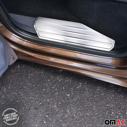 Einstiegsleisten Türschutzleisten für VW Amarok 2010-2020 Chrom Gebürstet 4tlg