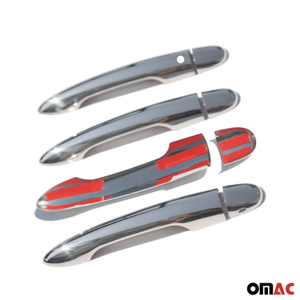 Türgriff Blende Chrom für Renault Laguna 2001-2007 4-Tür Edelstahl 8x