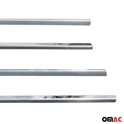 Fensterleisten Zierleisten für Toyota Corolla Verso 2004-2009 Edelstahl Chrom 4x