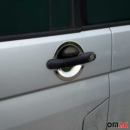 Türgriffschalen Türgriffmulden für VW Multivan T5 2003-2015 Chrom Edelstahl 4x
