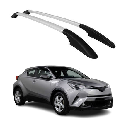 Aluminium Dachreling Relingträger für Citroen DS4 2011-2018 Silber 2x