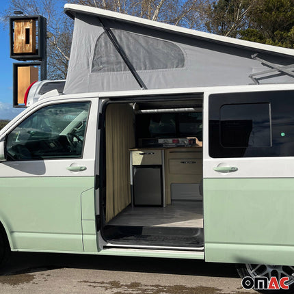 Maß Gardinen für Nissan NV200 H2 Fahrerhaus Abtrennung Sonnenschutz Beige