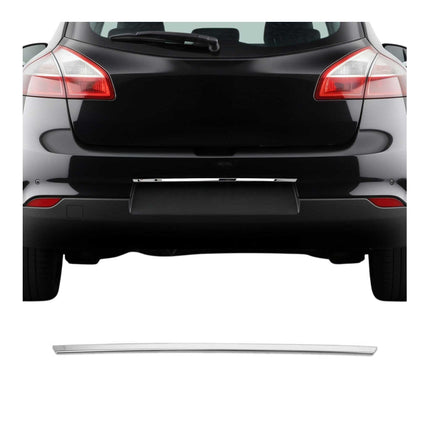 Kofferraumleiste Heckklappe Leiste für Renault Megane Grandtour Edelstahl Chrom