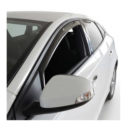 Windabweiser Regenabweiser für Volvo V40 2012-2019 Dunkel Acryl 2tlg
