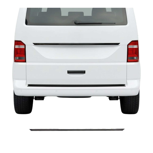 Heckklappe Kofferraumleiste für VW T6 T6.1 Transporter 2015-24 Edelstahl Dunkel