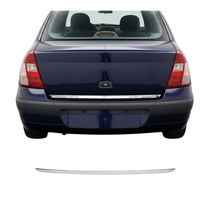 Kofferraumleiste Heckklappe Leiste für Renault Thalia 1998-2024 Edelstahl Chrom
