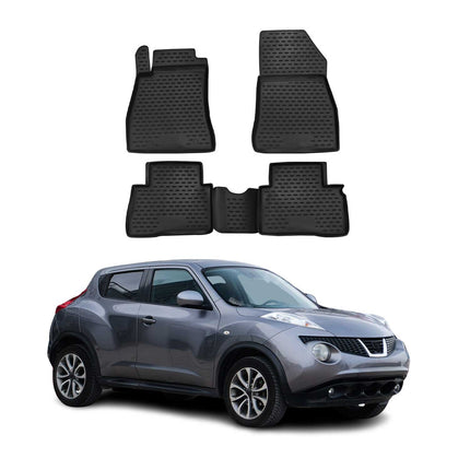 OMAC Gummi Fußmatten für Nissan Juke 2010-2019 TPE Automatten