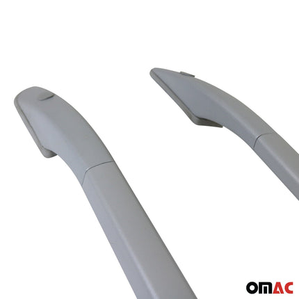 Dachreling Relingträger Aluminium für Ford Kuga II 2012-2019 Alu Silber 2x