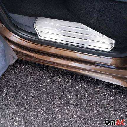 Einstiegsleisten Türschutzleisten für VW Amarok 2010-2020 Edelstahl 4tlg