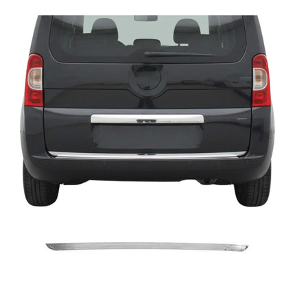 Kofferraumleiste Heckleiste für Citroen Nemo 2008-2021 Untere Edelstahl Chrom
