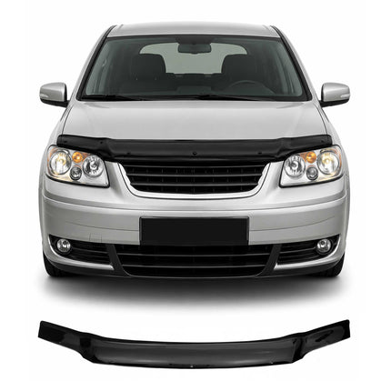 Motorhaube Deflektor Steinschlagschutz für VW Touran 2003-2006 Schwarz