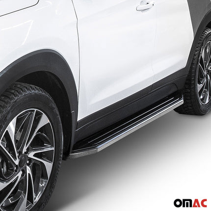 Trittbretter Seitenschweller für Hyundai Tucson 2015-2020 ABE Alu