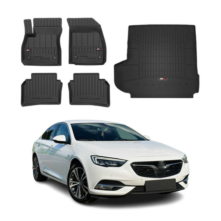 OMAC Fußmatten & Kofferraumwanne Set für Opel Insignia B 2017-2022 Gummi 5x