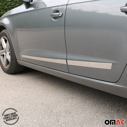 Türschutz Türleiste Seitentürleiste für Audi Q5 2008-2026 Edelstahl Chrom 4x