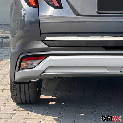 Kofferraumleiste Heckklappe Leiste für Hyundai Tucson 2022-2026 Edelstahl Chrom