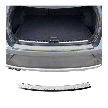 Ladekantenschutz Stoßstange für Seat Leon III 2017-2020 Facelift Edelstahl Chrom