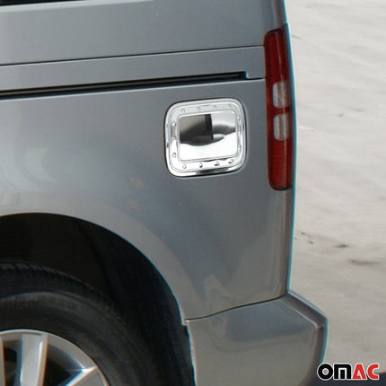 Tankdeckel Blenden Tankverschluss für VW Caddy 2003-2015 Edelstahl Chrom Chrom