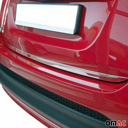 Kofferraumleiste Heckklappe Leiste für Fiat 500X 2015-2026 Edelstahl Chrom 1tlg