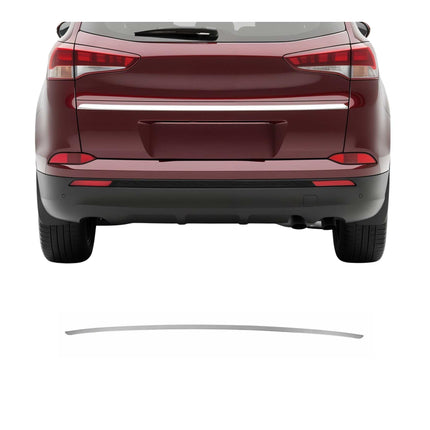 Kofferraumleiste Heckklappe Leiste für Hyundai Tucson PRE-FL 2015-2018 Edelstahl