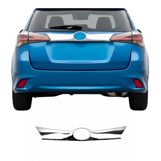 Kofferraumleiste Heckklappe Leiste für Toyota RAV4 2019-2025 Chrom ABS Silber