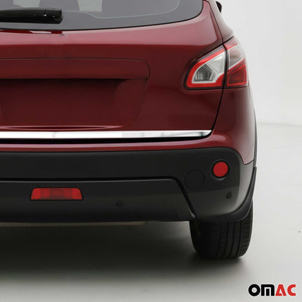 Kofferraumleiste Heckleiste für Nissan Qashqai J11 2014-2021 Chrom Gebürstet