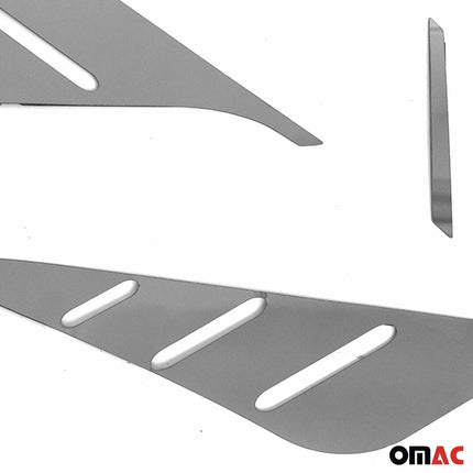 Spoiler Leiste Kofferraum Leiste für Hyundai Kona 2017-2020 Edelstahl Chrom 4x
