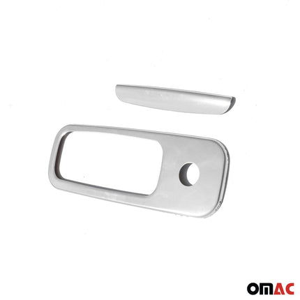 Heckklappe Kofferraumöffner Griff für Seat Arosa 1997-2005 Edelstahl Chrom 2tlg