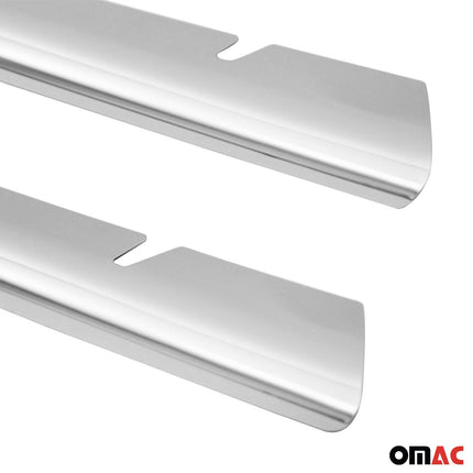 Kühlergrill Leisten Grillleisten für Renault Clio 2005-2013 Edelstahl Chrom 4x