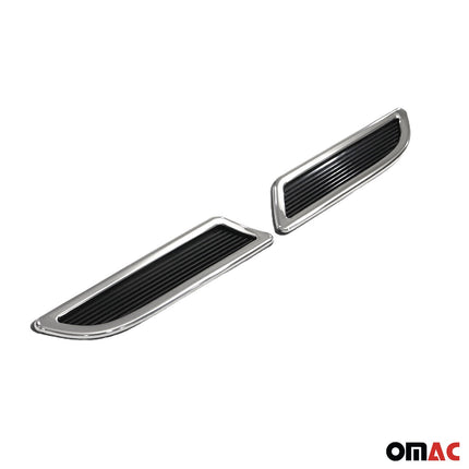 Stoßstangen Diffusor Auspuffrahmen für Renault Megane 2016-2022 Edelstahl Chrom