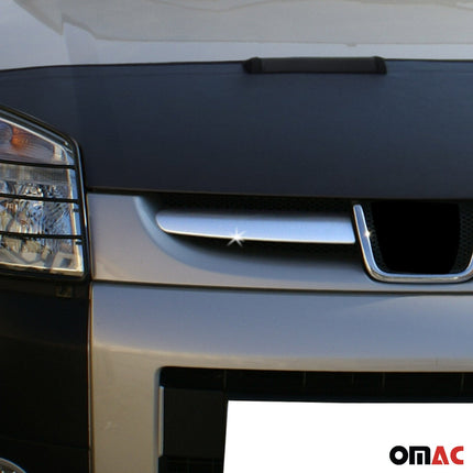 Kühlergrill Leisten Grillleisten für Peugeot Partner 2003-09 Edelstahl Chrom 2x