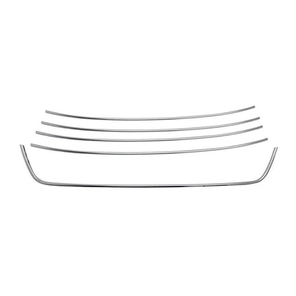 Kühlergrill Leisten Grillleisten für VW Caddy Comfortline 2010-2015 Chrom 5x