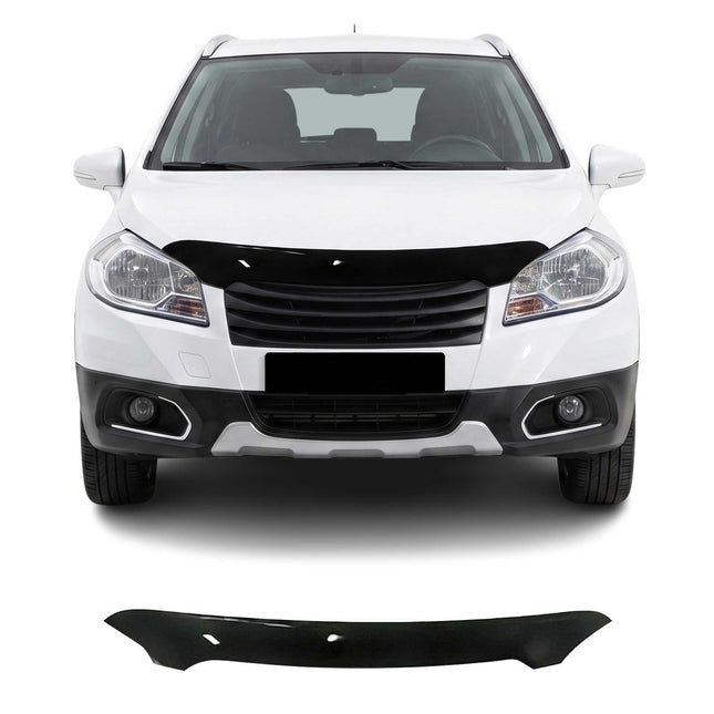 Motorhaube Deflektor Insekten Steinschlagschutz für Suzuki SX4 2013-2017 Dunkel
