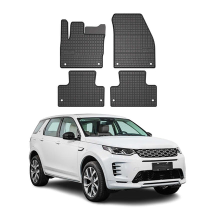 OMAC Gummi Fußmatten für Land Rover Discovery Sport 2015-2026 Matten Schwarz 4x