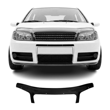 Motorhaube Deflektor Insekten Steinschlagschutz für Fiat Punto 2003-2010 Dunkel