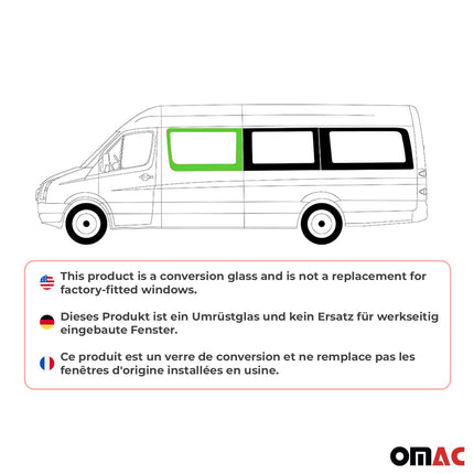 Seitenfenster Sicherheitsglas für VW Crafter 2017-2026 Auto Links Auto L2
