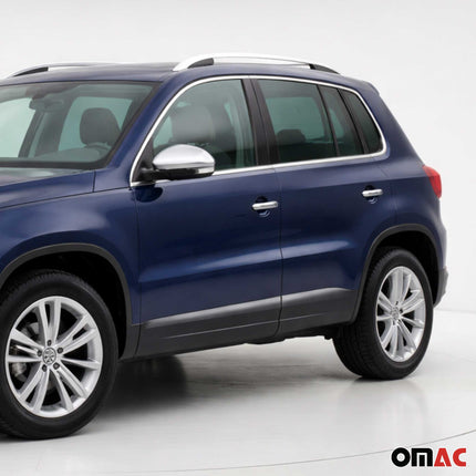 Türgriff Blende Chrom für VW Tiguan 2007-2016 Gebürstet Silber 8x