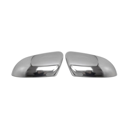 Spiegelkappen Spiegelabdeckung für Hyundai i20 2015-2020 Edelstahl Chrom 2tlg