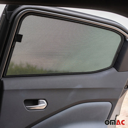 Sonnenschutz Seitenfenster für Nissan Juke 2019-2026 Heckscheibe 2tlg Schwarz