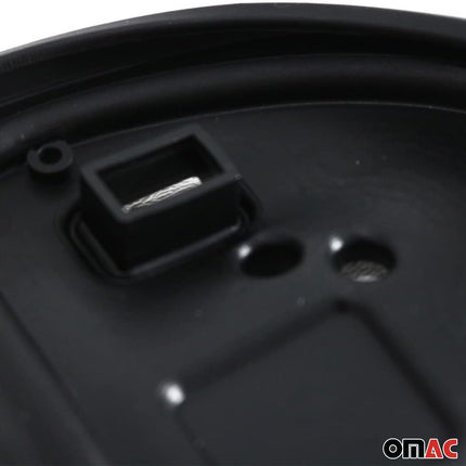 Außenspiegel Gummi für Mercedes C Klasse W203 2000-2007 Kunststoff Schwarz 2tlg