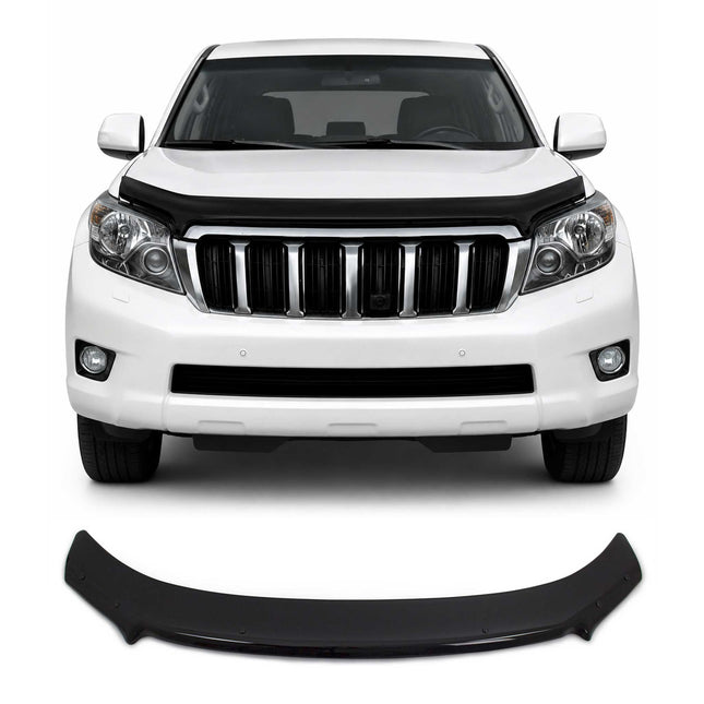 Motorhaube Deflektor Insektenschutz für Toyota Land Cruiser Prado 2013-17 Dunkel