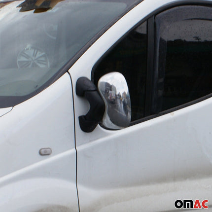 Spiegelkappen Spiegelabdeckung für Renault Trafic 2001-2014 Edelstahl Chrom