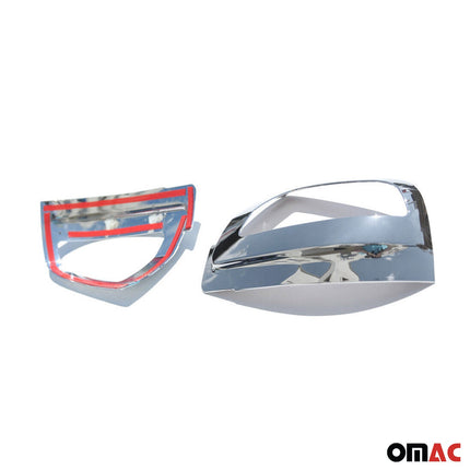 Spiegelkappen Spiegelabdeckung für Mercedes Vito W639 2010-2014 mit Signal Chrom