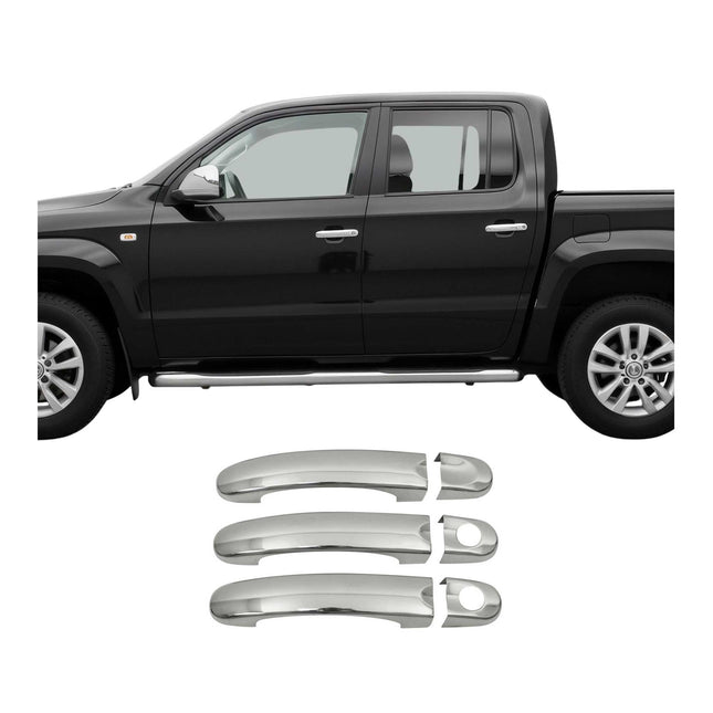 Chrom Türgriff Blende für VW Amarok 2010-2021 4-Tür Edelstahl 8tlg