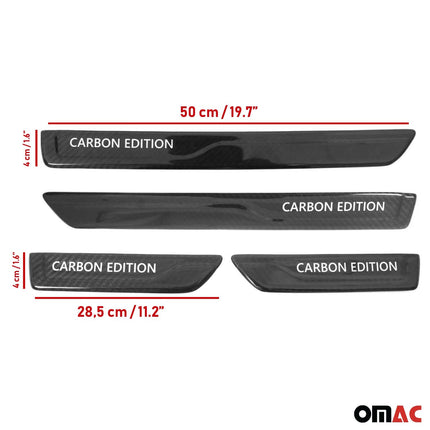 Einstiegsleisten Edition für Toyota Urban Cruiser Sequoia RAV4 Prius Echt Carbon