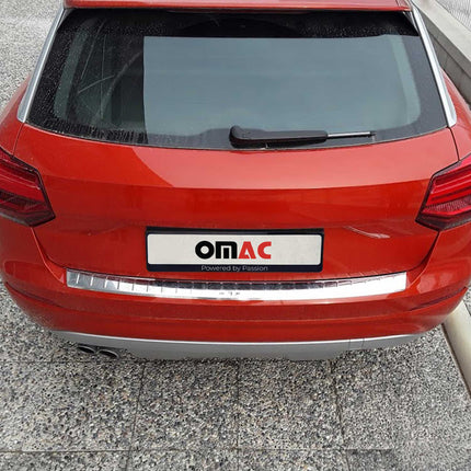 Ladekantenschutz Stoßstangenschutznschutz für Audi Q2 2017-2026 Edelstahl Chrom