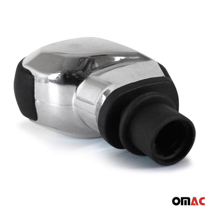 Schaltknauf Schaltknopf für Peugeot 301 2012-2026 5 Gang Kunstleder Chrome 1x