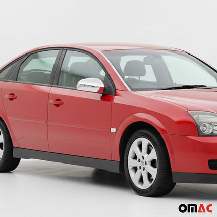 Spiegelkappen Spiegelabdeckung für Opel Vectra C Signum Edelstahl Chrom 2tlg