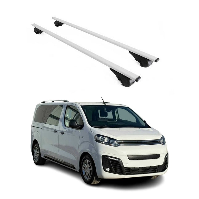 Dachträger Grundtäger für Citroen SpaceTourer 2016-2026 75kg Metall Silber 2x