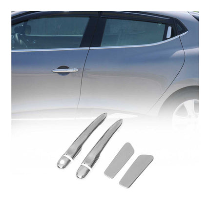 Chrom Türgriff Blende für Renault Clio 2012-2019 4-Tür Edelstahl 6tlg